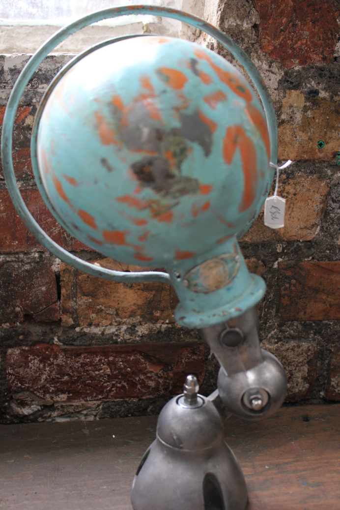 Unique lampe Jielde 8 applique finition vintage industrielle – Image 7