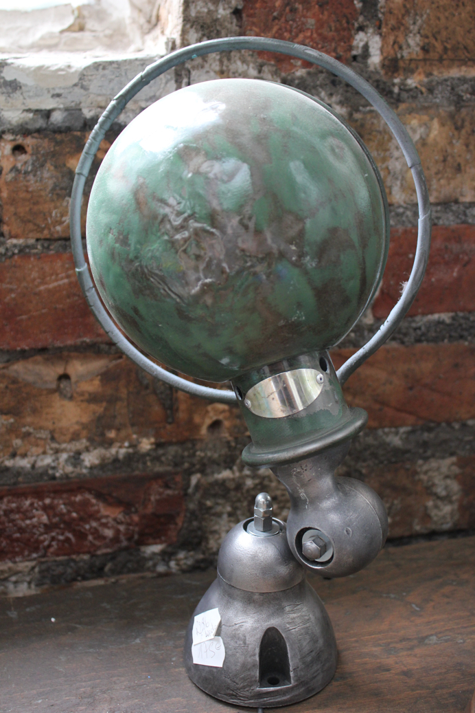 Unique lampe Jielde 8 applique finition vintage industrielle – Image 9