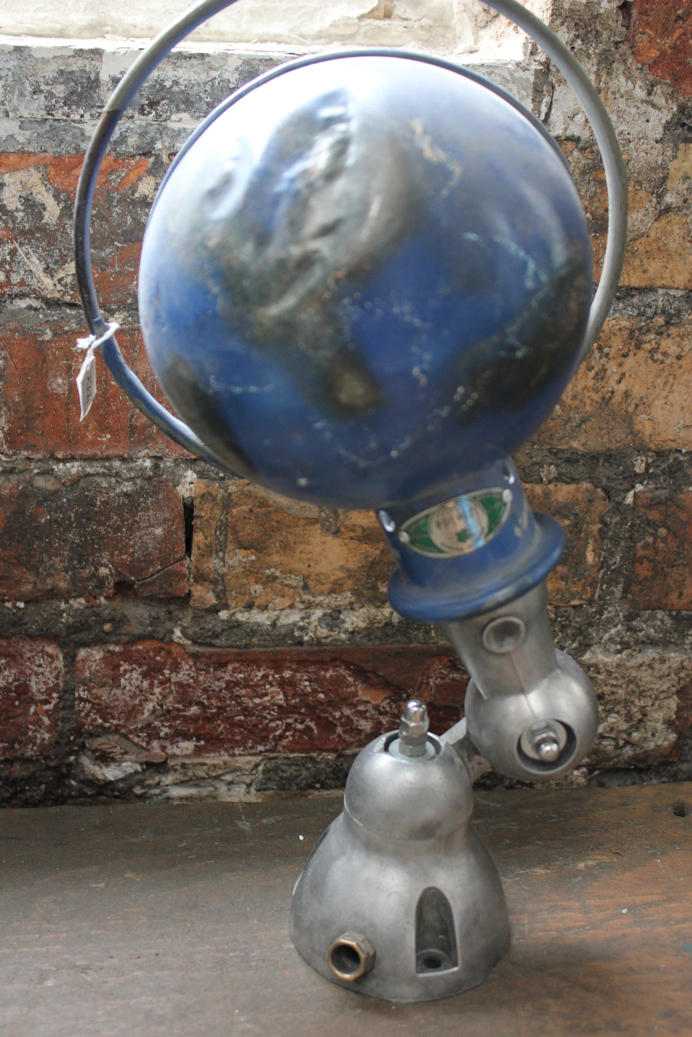 Unique lampe Jielde 8 applique finition vintage industrielle – Image 10