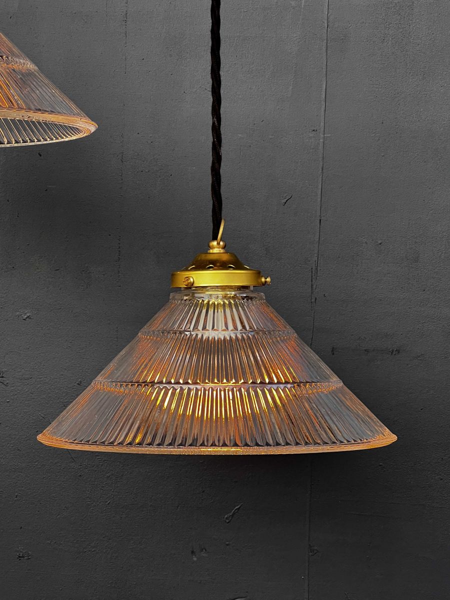1 abat jour suspention cone holophane lampe industrielle – Image 5