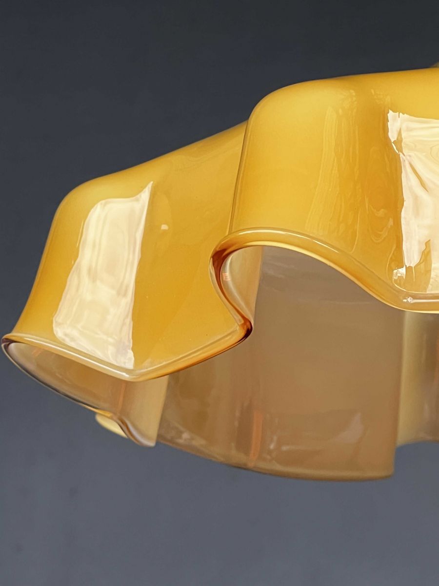 1 abat jour suspention so chic opaline lampe vintage – Image 13