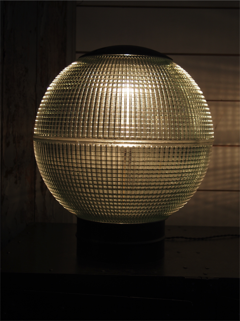 grande lampe a poser globe holophane 35 cm – Image 2