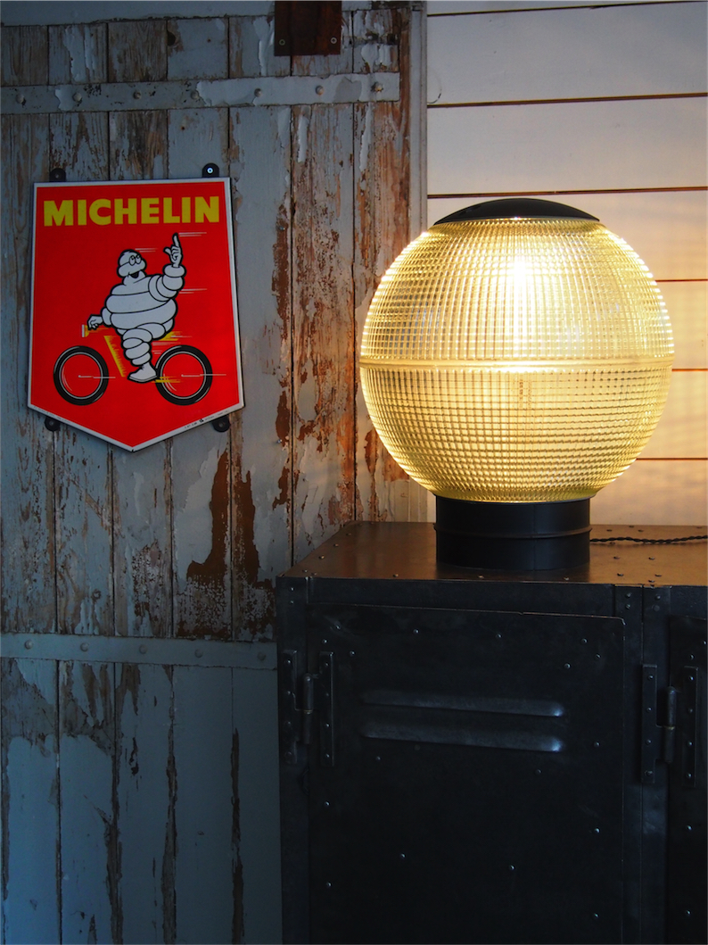 grande lampe a poser globe holophane 35 cm – Image 4