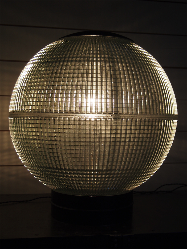 grande lampe a poser globe holophane 50 cm – Image 2