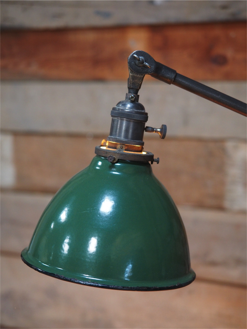 Rare Lampe O.C. White Industrielle fixation etau la lampe de reference a new york dans les loft – Image 18
