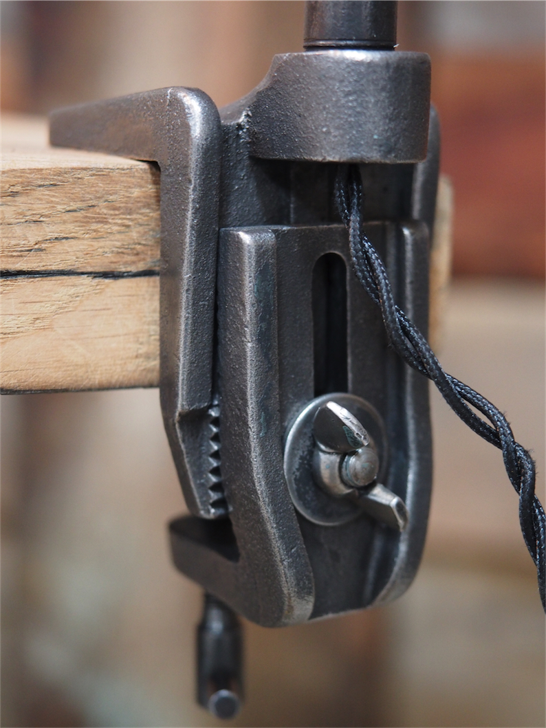 Rare Lampe O.C. White Industrielle fixation etau la lampe de reference a new york dans les loft – Image 16