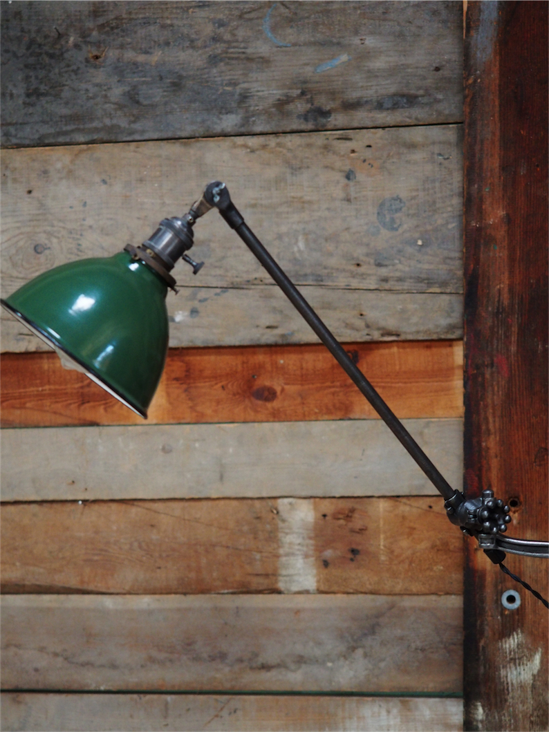 Rare Lampe O.C. White Industrielle fixation etau la lampe de reference a new york dans les loft – Image 17