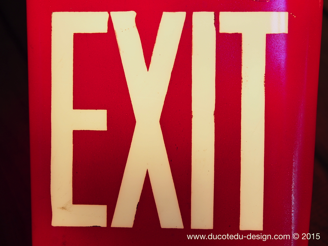 Exit Lampe USA opaline rouge – Image 3