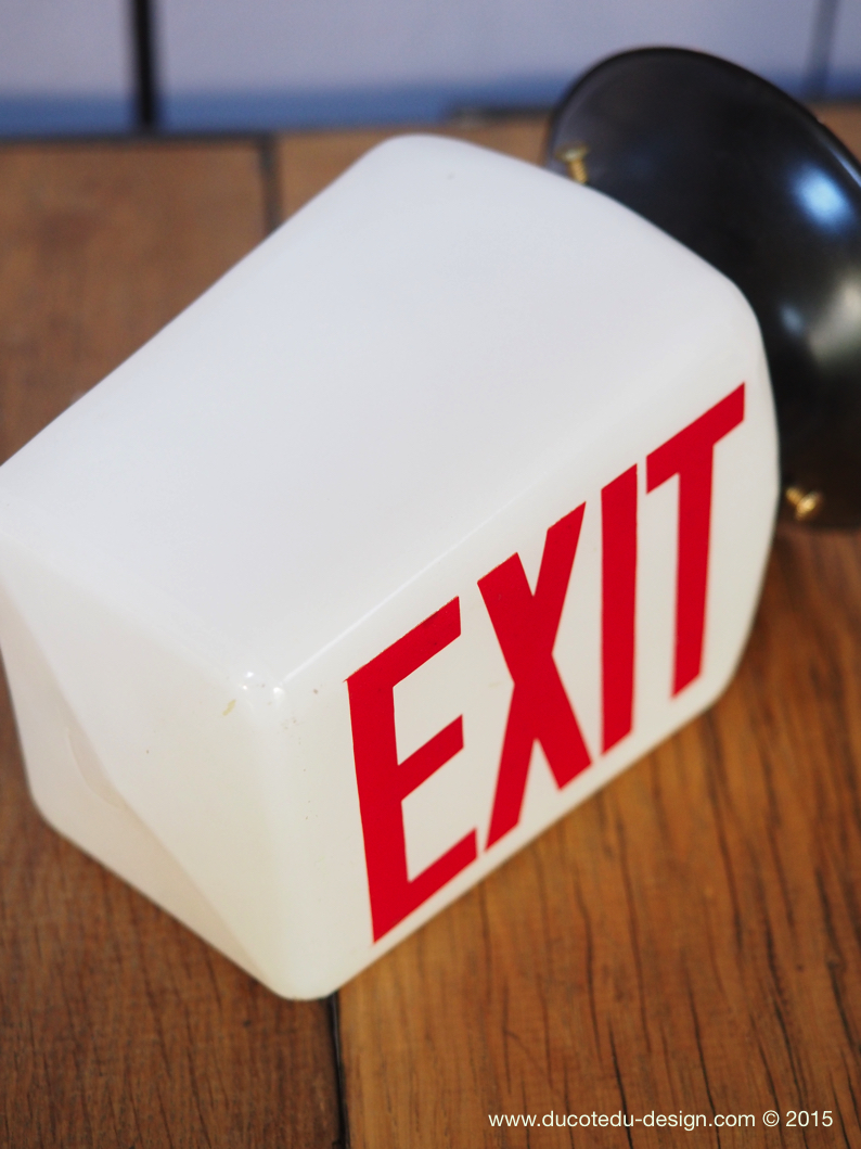 Exit Lampe USA opaline rouge – Image 4