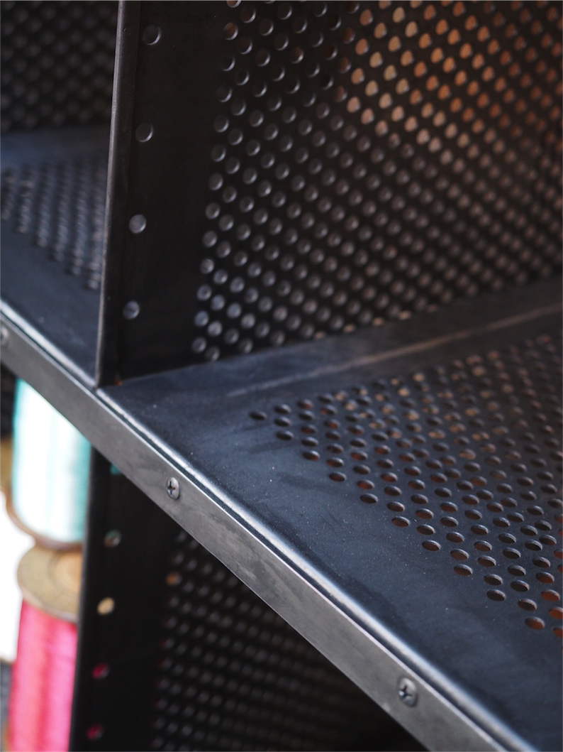 Meuble metier grand bureau tri postal industriel atelier loft – Image 13