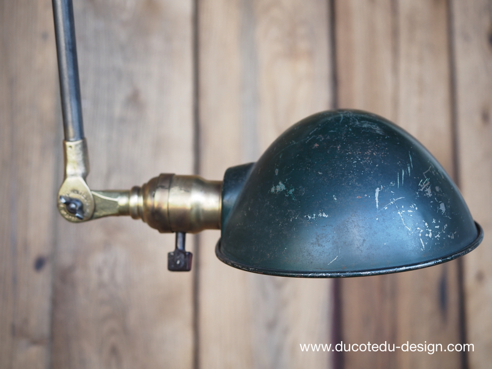 Rare Lampe OC White Industrielle fixation murale applique la lampe de reference a new york dans les loft – Image 4