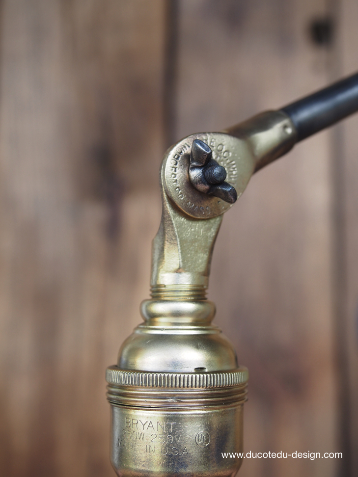 Rare Lampe OC White Industrielle fixation murale applique la lampe de reference a new york dans les loft – Image 5