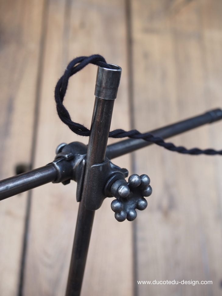 Rare Lampe OC White Industrielle fixation murale applique la lampe de reference a new york dans les loft – Image 7