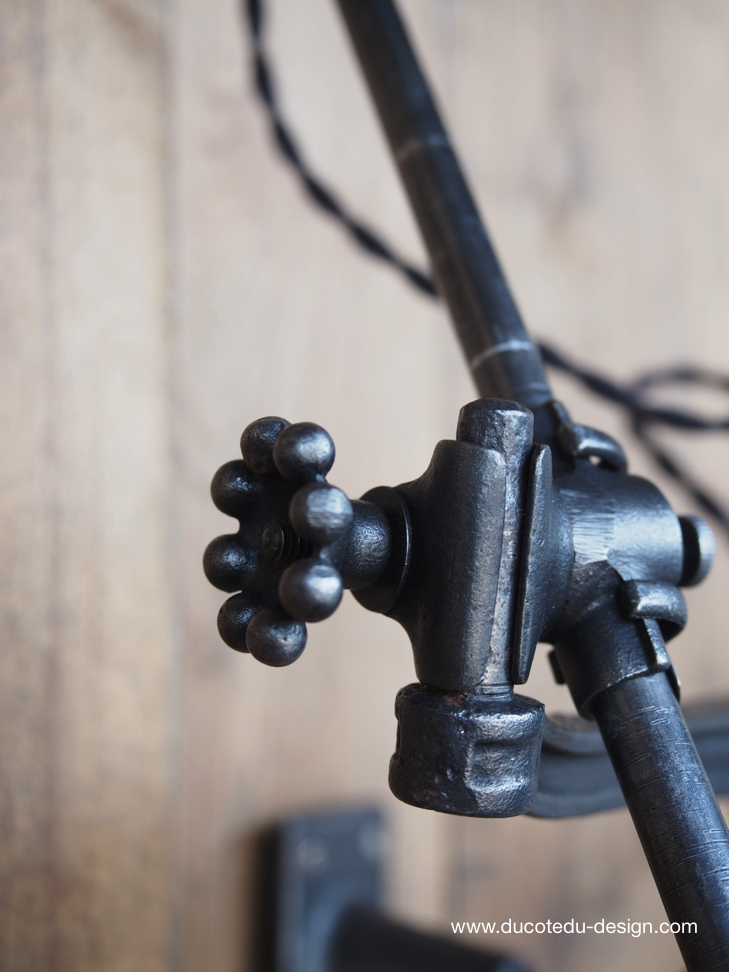 Rare Lampe OC White Industrielle fixation murale applique la lampe de reference a new york dans les loft – Image 7