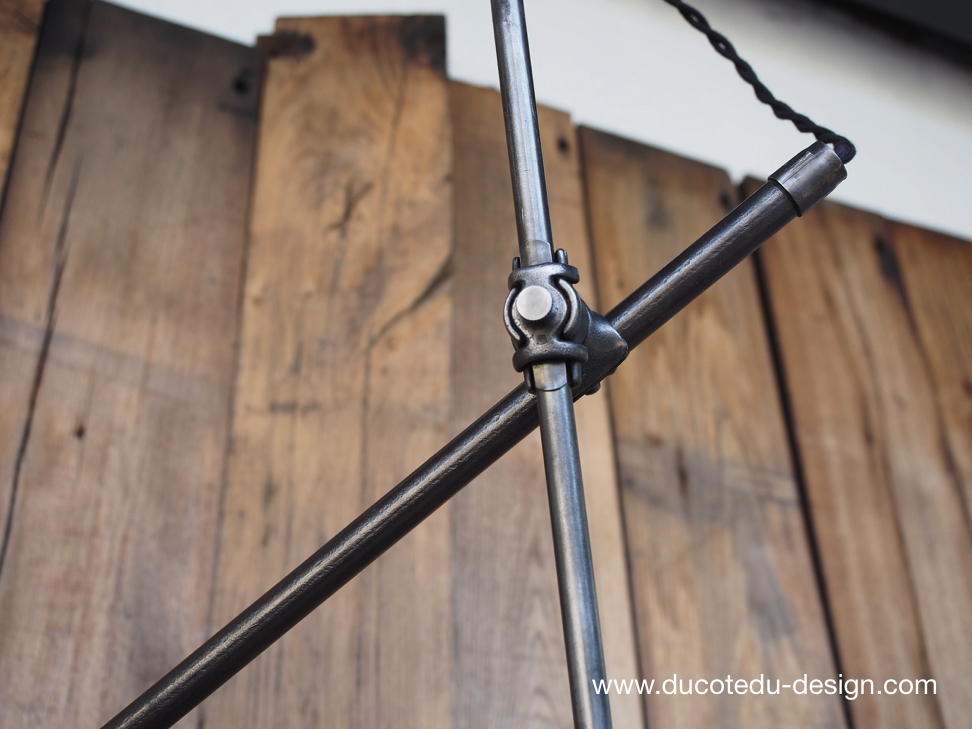 Rare Lampe OC White Industrielle fixation murale applique la lampe de reference a new york dans les loft – Image 7