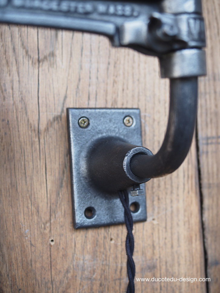 Rare Lampe OC White Industrielle fixation murale applique la lampe de reference a new york dans les loft – Image 10