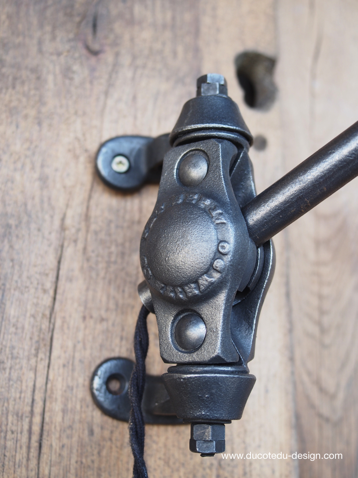 Rare Lampe OC White Industrielle fixation murale applique la lampe de reference a new york dans les loft – Image 8