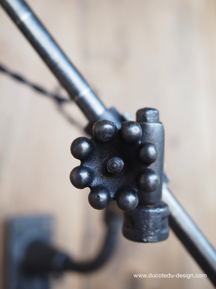 Rare Lampe OC White Industrielle fixation murale applique la lampe de reference a new york dans les loft – Image 14