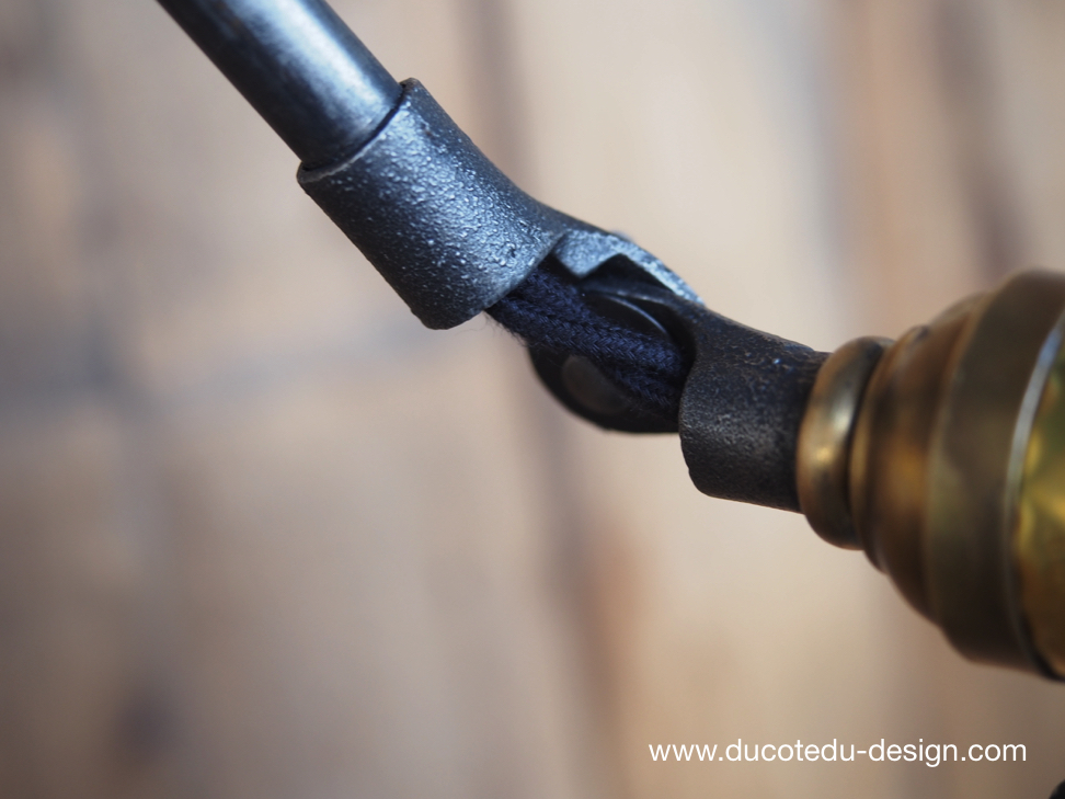 Rare Lampe OC White Industrielle fixation murale applique la lampe de reference a new york dans les loft – Image 18