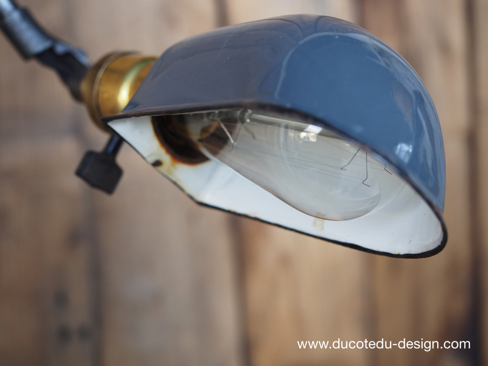 Rare Lampe OC White Industrielle fixation murale applique la lampe de reference a new york dans les loft – Image 20