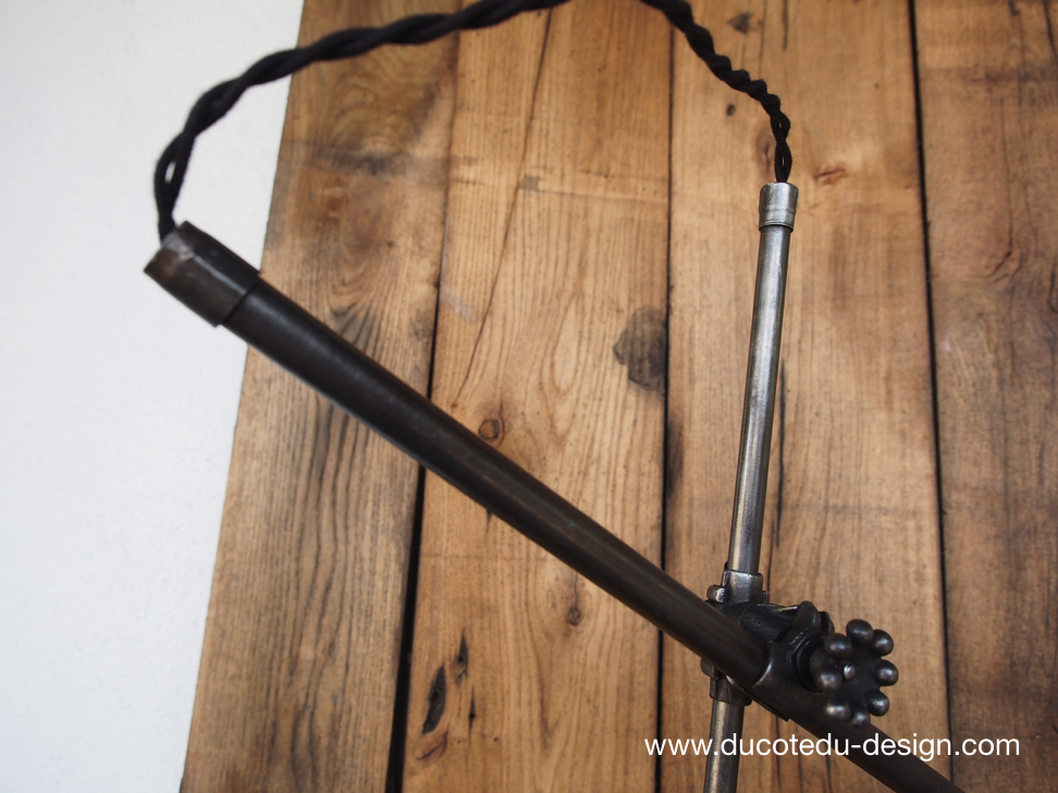 Rare Lampe OC White Industrielle fixation murale applique la lampe de reference a new york dans les loft – Image 16