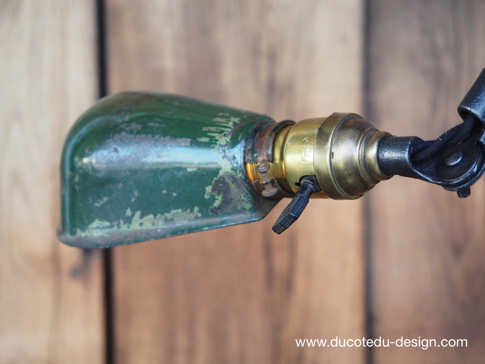 Rare Lampe OC White Industrielle fixation murale applique la lampe de reference a new york dans les loft – Image 9