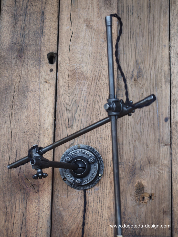 Rare Lampe OC White Industrielle fixation murale applique la lampe de reference a new york dans les loft – Image 22