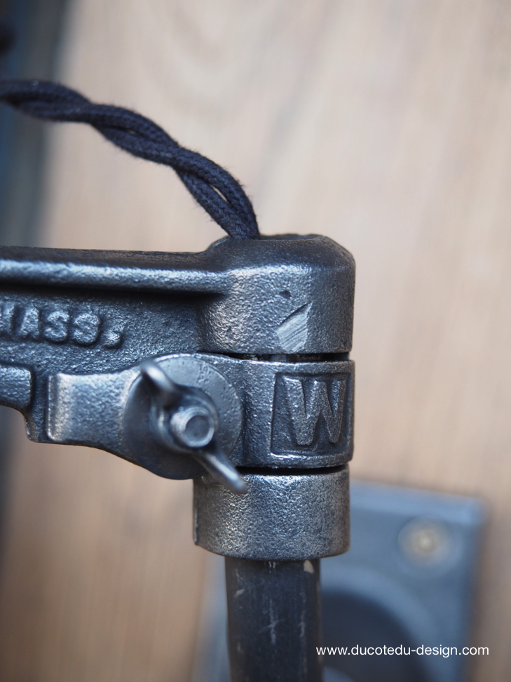 Rare Lampe OC White Industrielle fixation murale applique la lampe de reference a new york dans les loft – Image 13