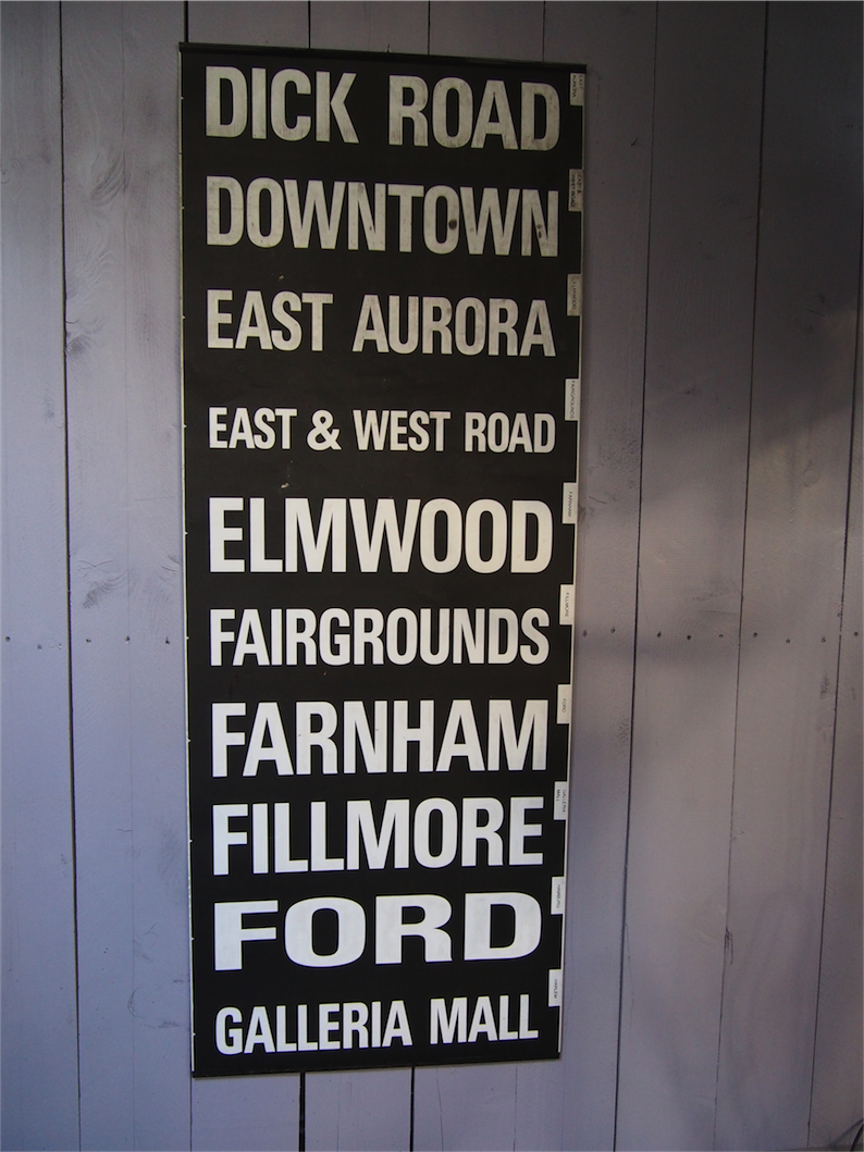 Tres grand kakemono destination bus USA – Image 3