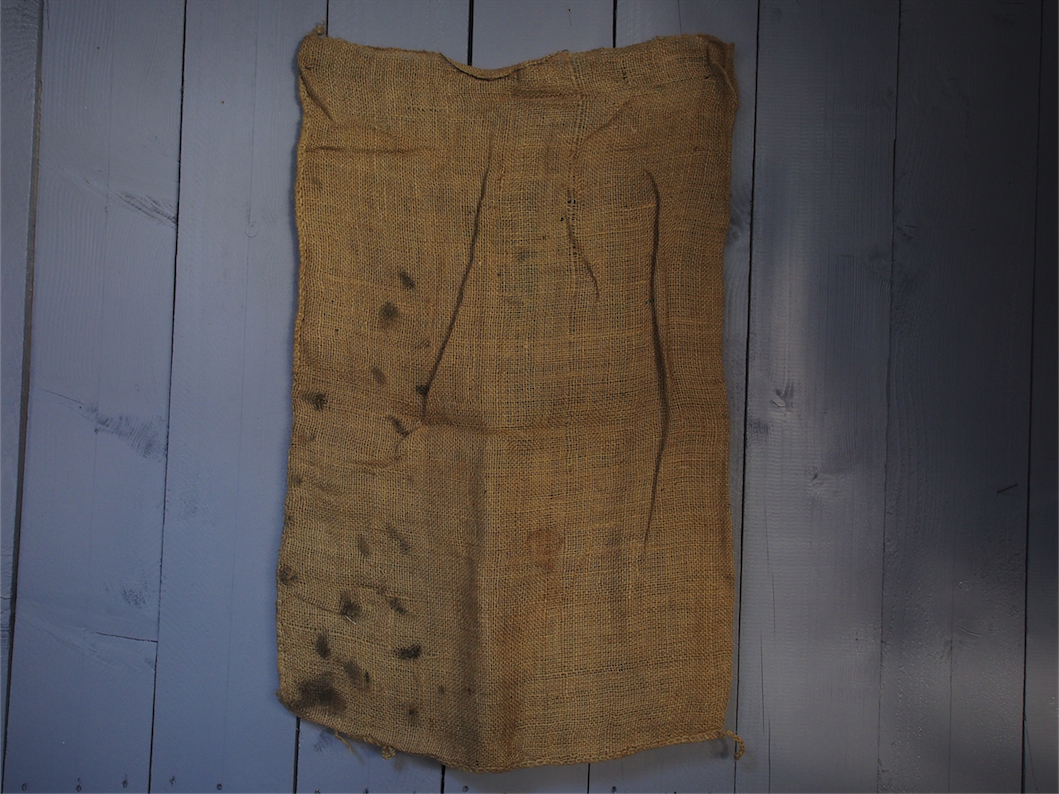 Ancien sac à pomme de terre americain, déco vintage USA – Image 5