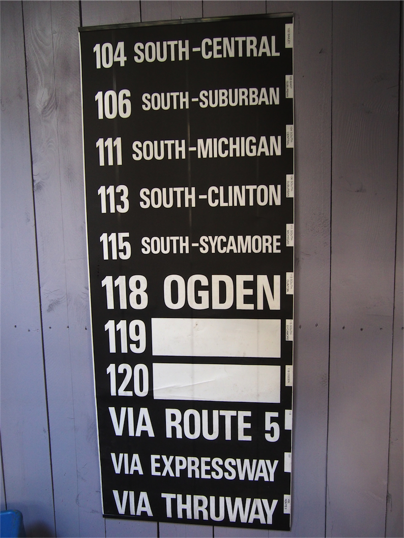 Tres grand kakemono destination bus USA – Image 3