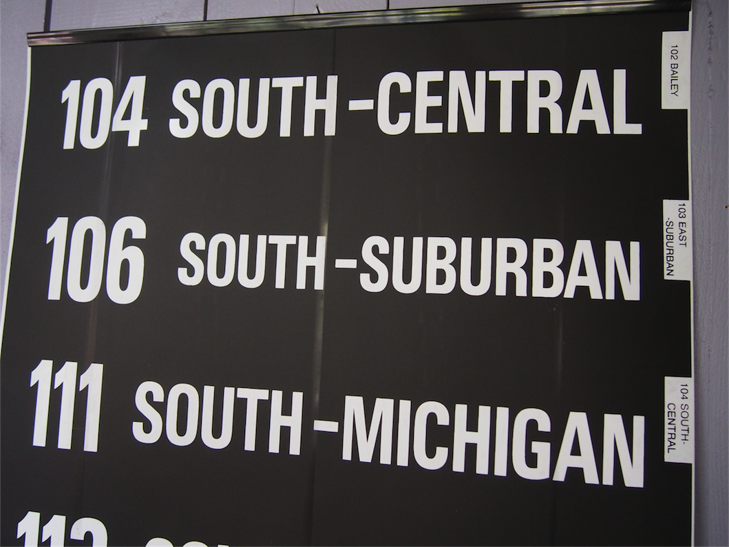 Tres grand kakemono destination bus USA – Image 2