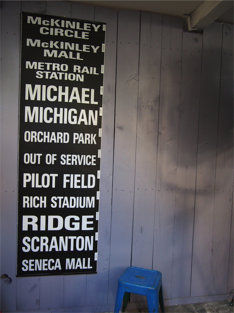 Tres grand kakemono destination bus USA – Image 7