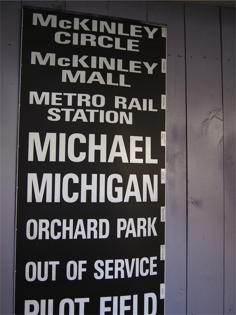 Tres grand kakemono destination bus USA – Image 2