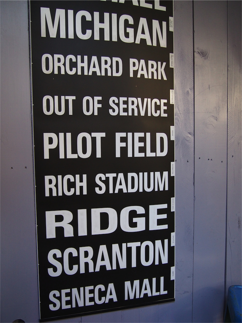 Tres grand kakemono destination bus USA – Image 3