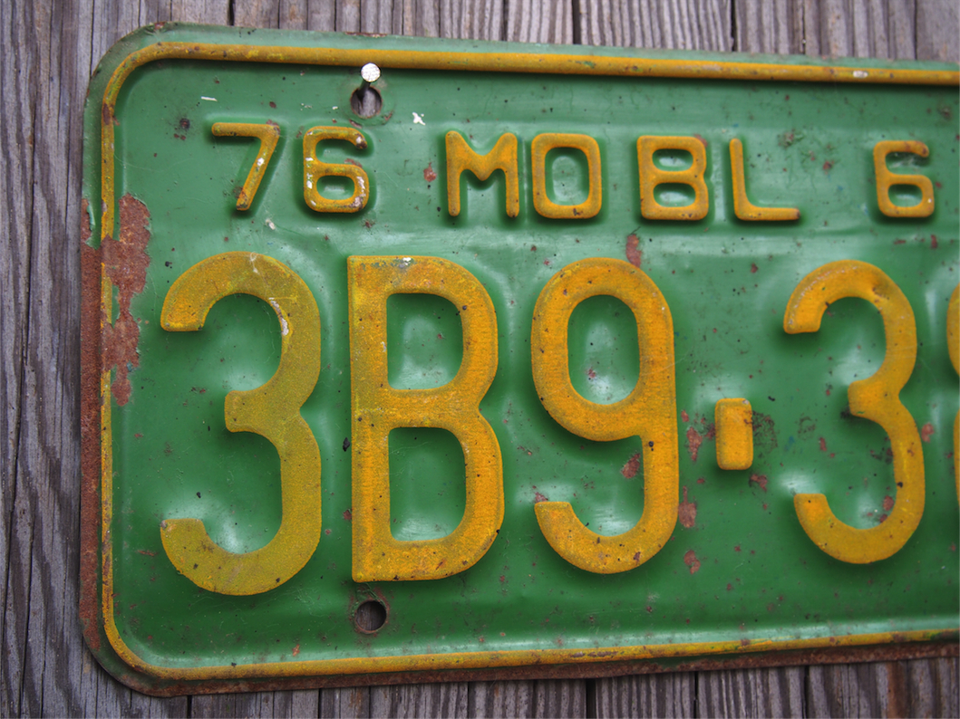 Ancienne plaque d'immatriculation americaine . Vintage USA – Image 4