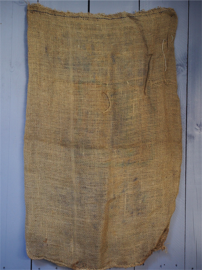 Ancien sac à pomme de terre americain, déco vintage USA – Image 5
