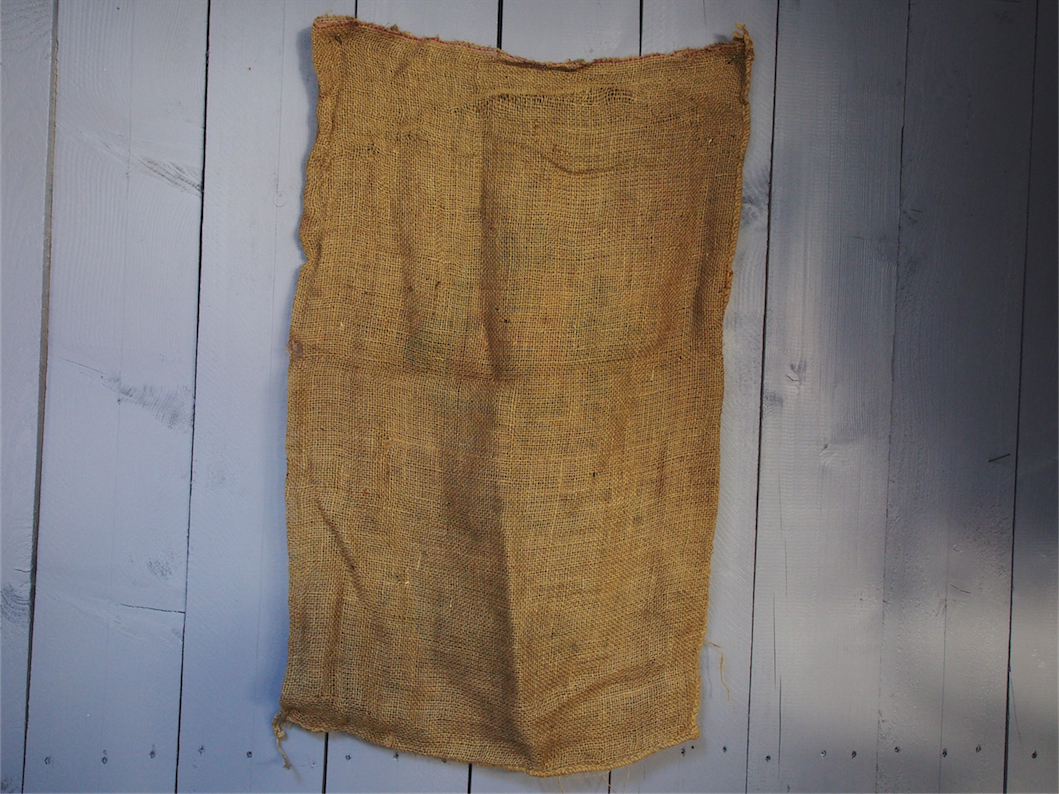 Ancien sac à pomme de terre americain, déco vintage USA – Image 5