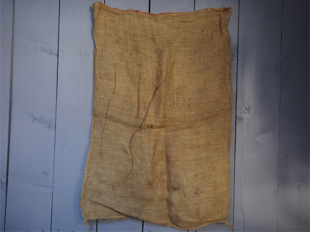 Ancien sac à pomme de terre americain, déco vintage USA – Image 5