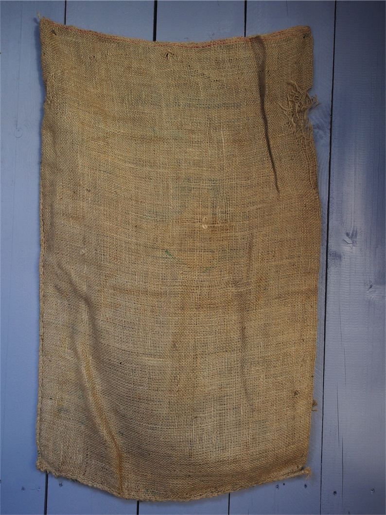 Ancien sac à pomme de terre americain, déco vintage USA – Image 5