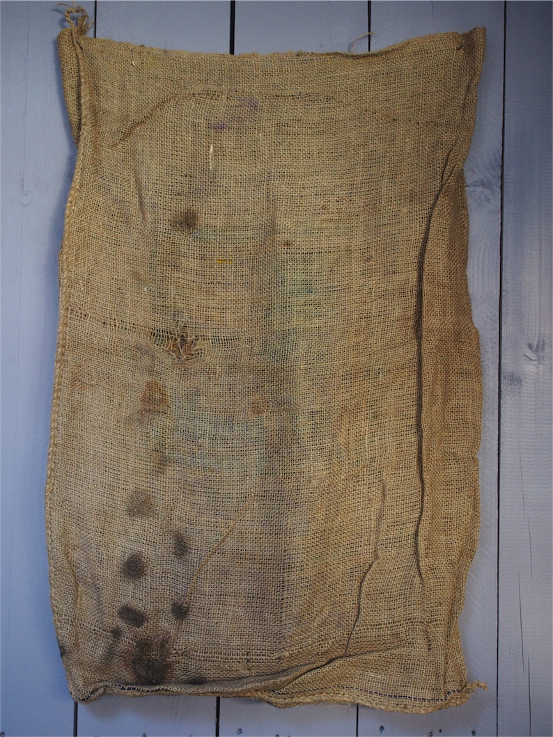 Ancien sac à pomme de terre americain, déco vintage USA – Image 5