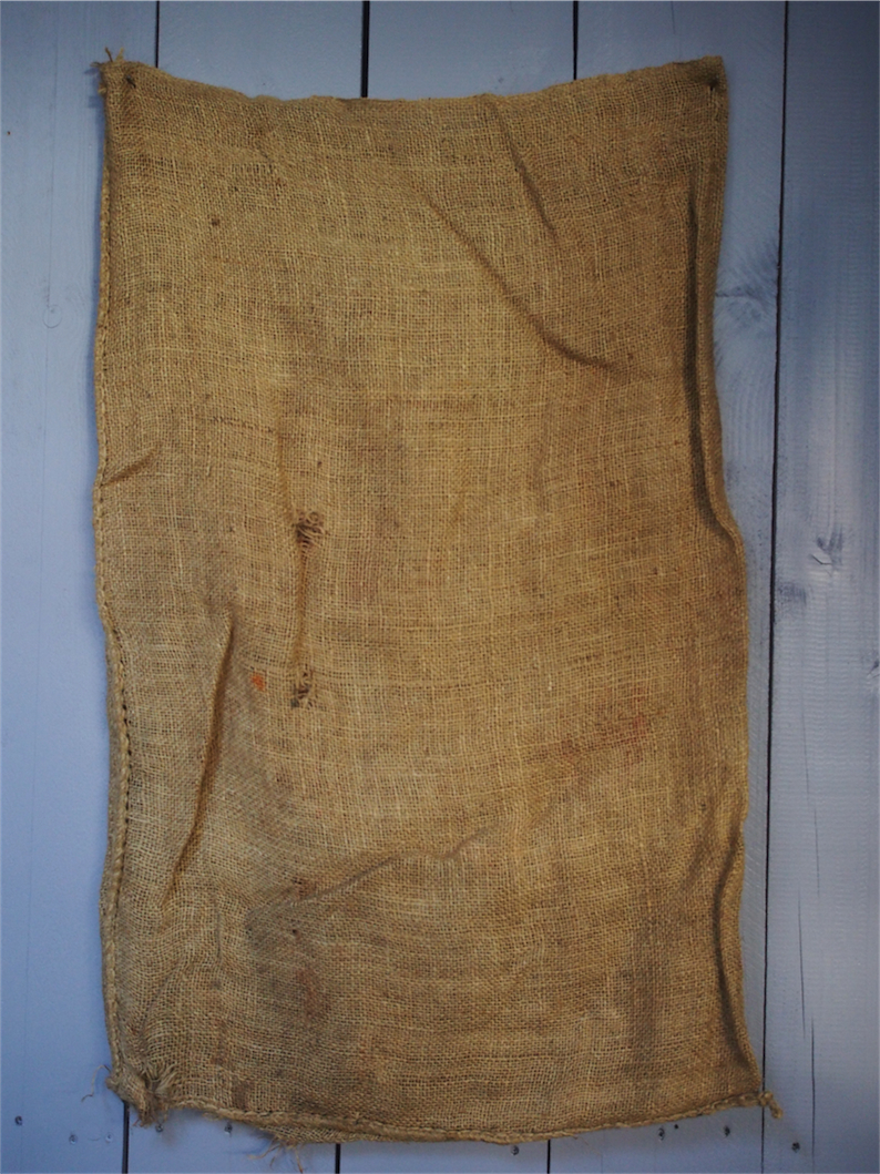 Ancien sac à pomme de terre americain, déco vintage USA – Image 5