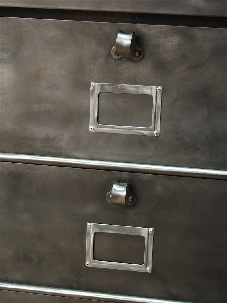 ancien grand meuble 15 casiers industriel strafor – Image 12