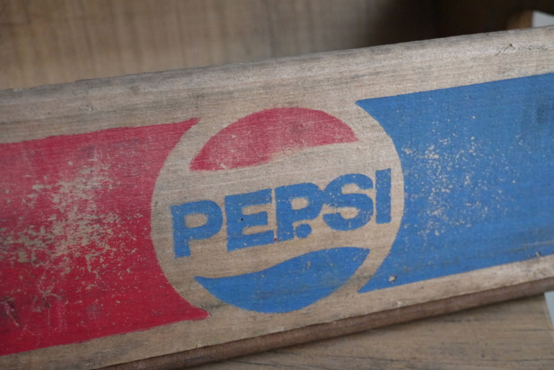 1 caisse bois brasserie café USA pepsi Cola – Image 5