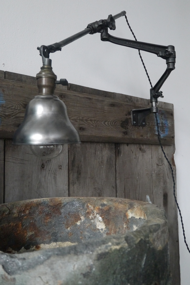 Rare Lampe O.C. White Industrielle fixation murale applique la lampe de reference a new york dans les loft – Image 4