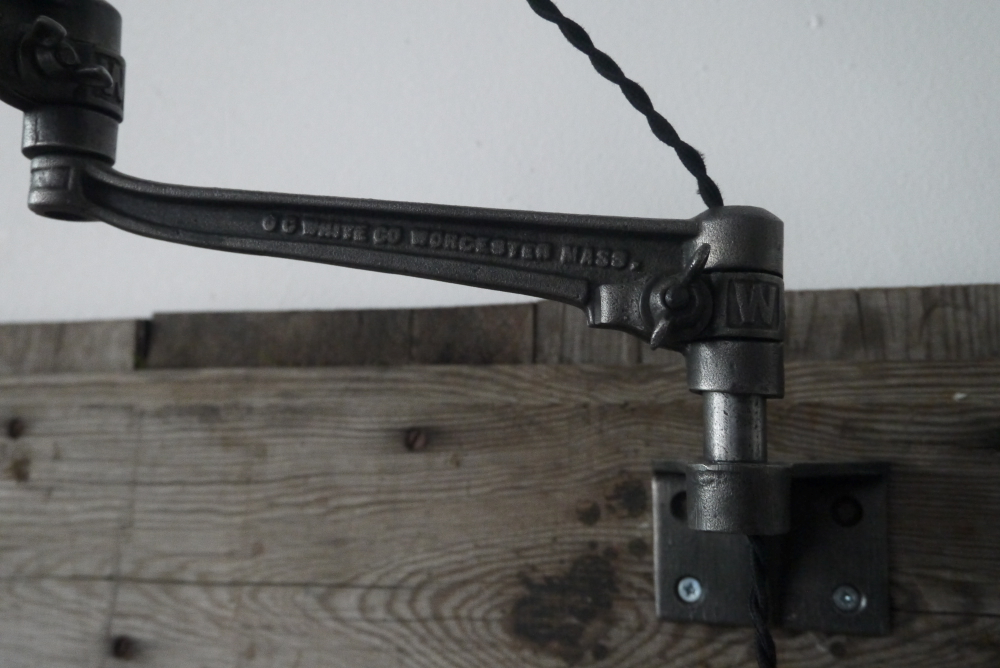 Rare Lampe O.C. White Industrielle fixation murale applique la lampe de reference a new york dans les loft – Image 5