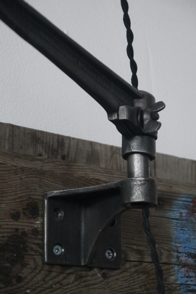 Rare Lampe O.C. White Industrielle fixation murale applique la lampe de reference a new york dans les loft – Image 9