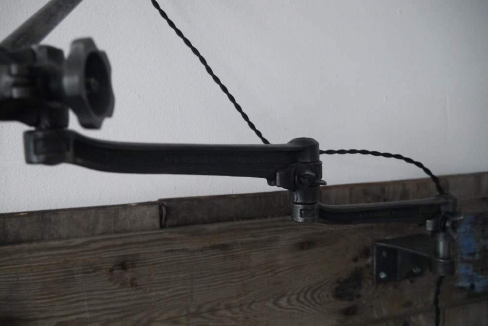 Rare Lampe O.C. White Industrielle fixation murale applique la lampe de reference a new york dans les loft – Image 11