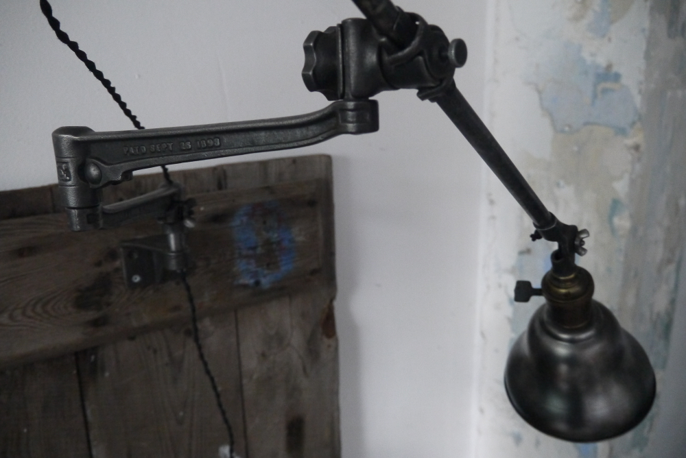 Rare Lampe O.C. White Industrielle fixation murale applique la lampe de reference a new york dans les loft – Image 13