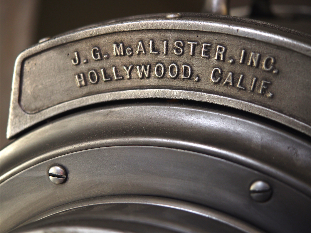 Rare projecteur cinema MCALISTER des studios Hollywood Californie pied tripod 1950 – Image 8